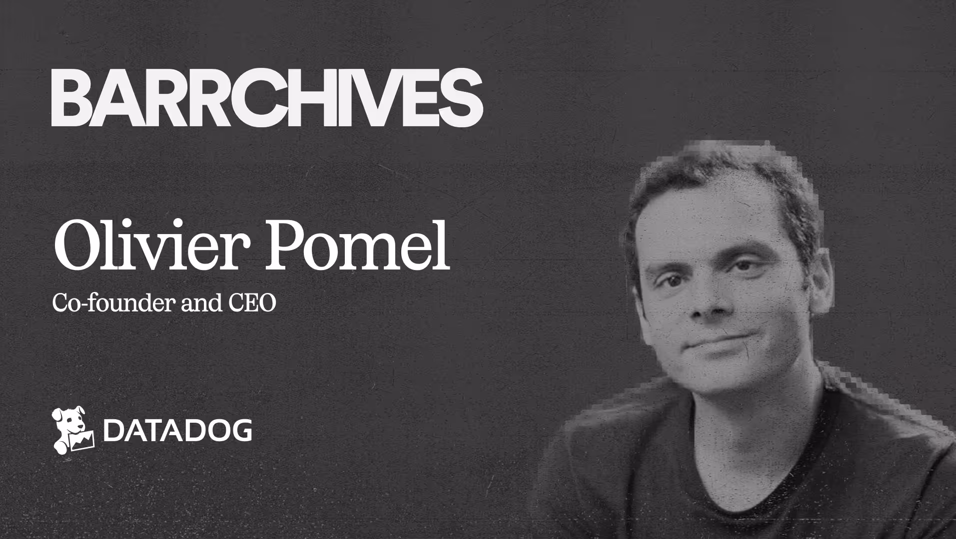 Datadog's AI story with Olivier Pomel, Co-Founder and CEO of Datadog