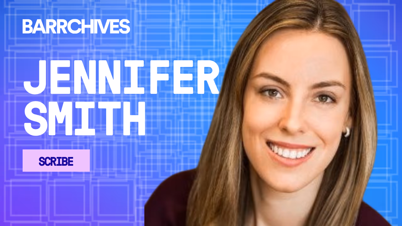 From Hidden Work to AI-powered Productivity, with Jennifer Smith, CEO of Scribe